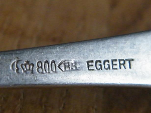 Besteck-800-Silber-Eggert-Punze-Stempel